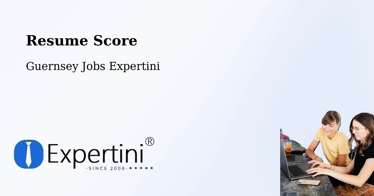 Resume Score & Job Description Match Tool – Jerbourg - Guernsey Jobs Expertini